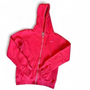 Nike Bright Pink Zip-Up Hoodie